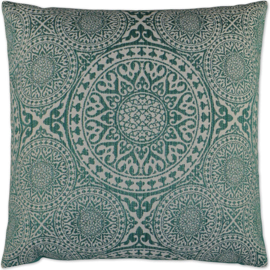 Compass Pillow by DV Kap Home in natural. Made from 100% sunbrella acrylic in a modern style.