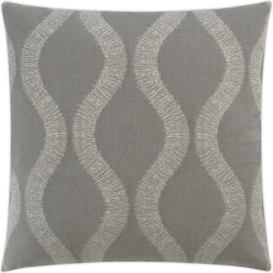Overlock Pillow by DV Kap Home. Made from 100% sunbrella acrylic in a modern style.