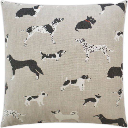 Fetch Pillow by DV Kap Home in natural. Made from 100% sunbrella acrylic in a modern style.