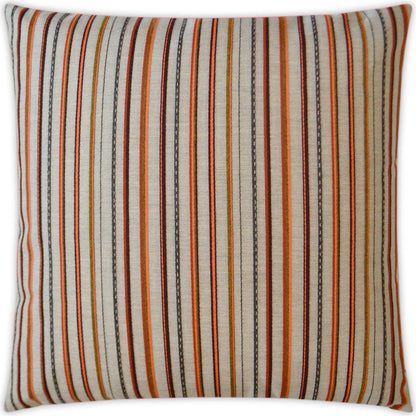 Cullen Pillow by DV Kap Home in garnet. Made from 100% sunbrella acrylic in a modern style.