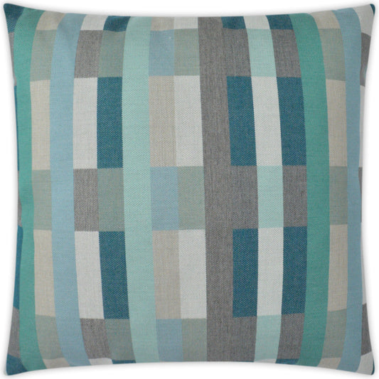 Charleston Pillow by DV Kap Home. Made from 100% sunbrella acrylic in a modern style.