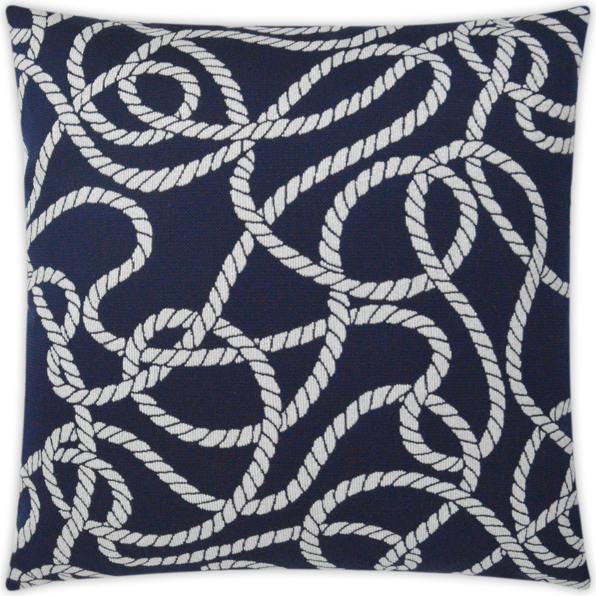 Maritime Pillow by DV Kap Home in natural. Made from 100% sunbrella acrylic in a coastal style.