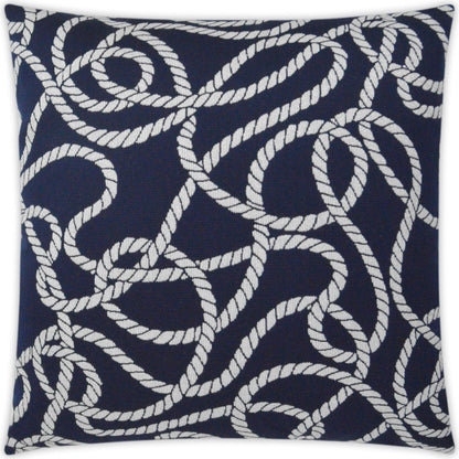 Maritime Pillow by DV Kap Home in natural. Made from 100% sunbrella acrylic in a coastal style.