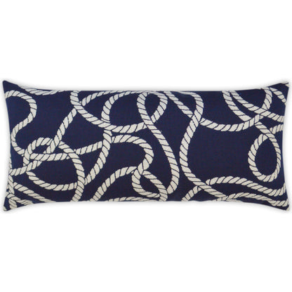 Maritime Pillow by DV Kap Home in natural. Made from 100% sunbrella acrylic in a coastal style.