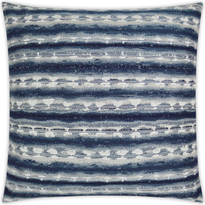 Sunshibo Stripe Pillow by DV Kap Home in natural. Made from 85% solution dyed polyester, 15% solution dyed acrylic in a eclectic & global style.