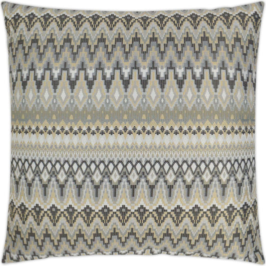 Kitty Pillow by DV Kap Home in natural. Made from 100% solution dyed polyester in a eclectic & global style.
