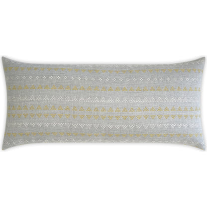 Sampler Pillow by DV Kap Home in natural. Made from unique in a cottage & farmhouse style.