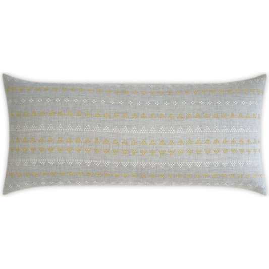 Sampler Pillow by DV Kap Home in natural. Made from unique in a cottage & farmhouse style.