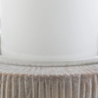 Odette - 14518 by Livabliss in taupe, ivory and matte. Made from 100% ceramic in a modern style.
