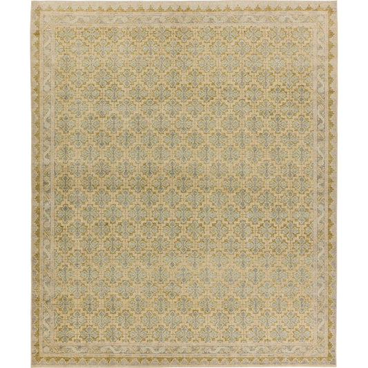 Onessa ONE05 Rug by Jaipur Living in blue, green. Made from 100% wool in a unique style.