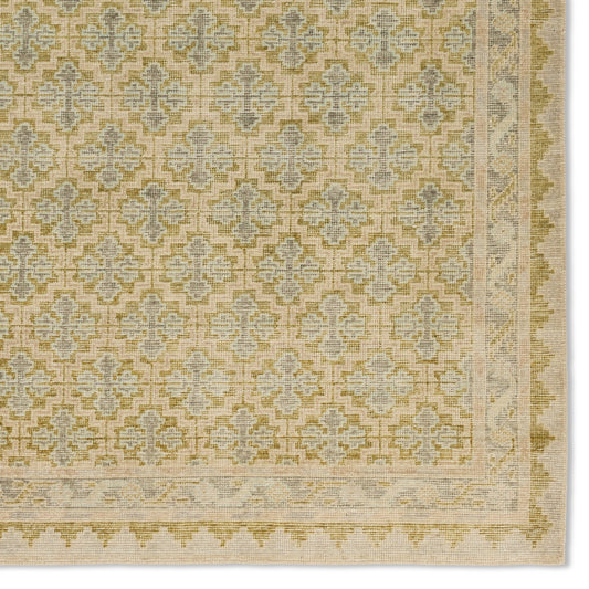 Onessa ONE05 Rug by Jaipur Living in blue, green. Made from 100% wool in a unique style.