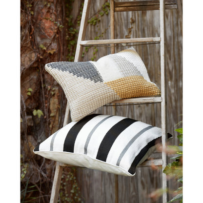 Marfa Pillow by Loloi in teal, multi. Made from 100% polyester in a modern style.