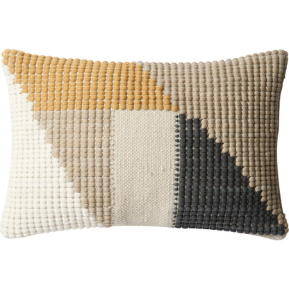 Marfa Pillow by Loloi in teal, multi. Made from 100% polyester in a modern style.