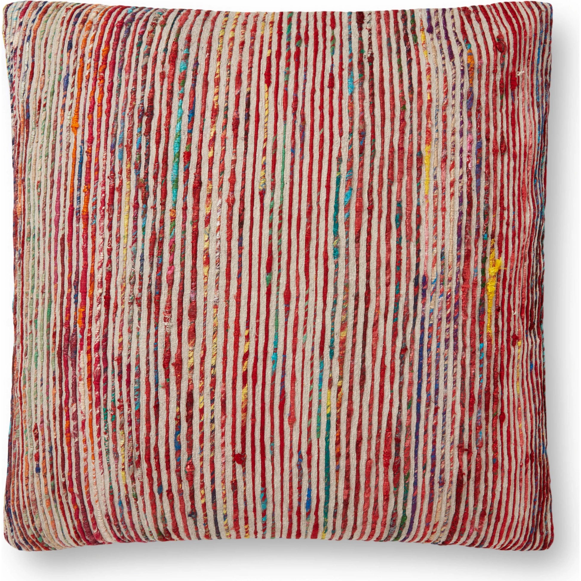 P0242 Pillow by Loloi. Made from 60% cotton, 40% silk in a traditional style.