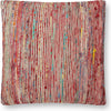 Red, Multi / Down Feather / 13" x 21"
