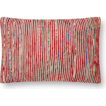 P0242 Pillow by Loloi. Made from 60% cotton, 40% silk in a traditional style.