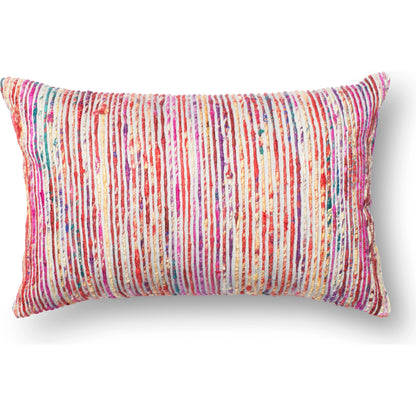 P0242 Pillow by Loloi. Made from 60% cotton, 40% silk in a traditional style.