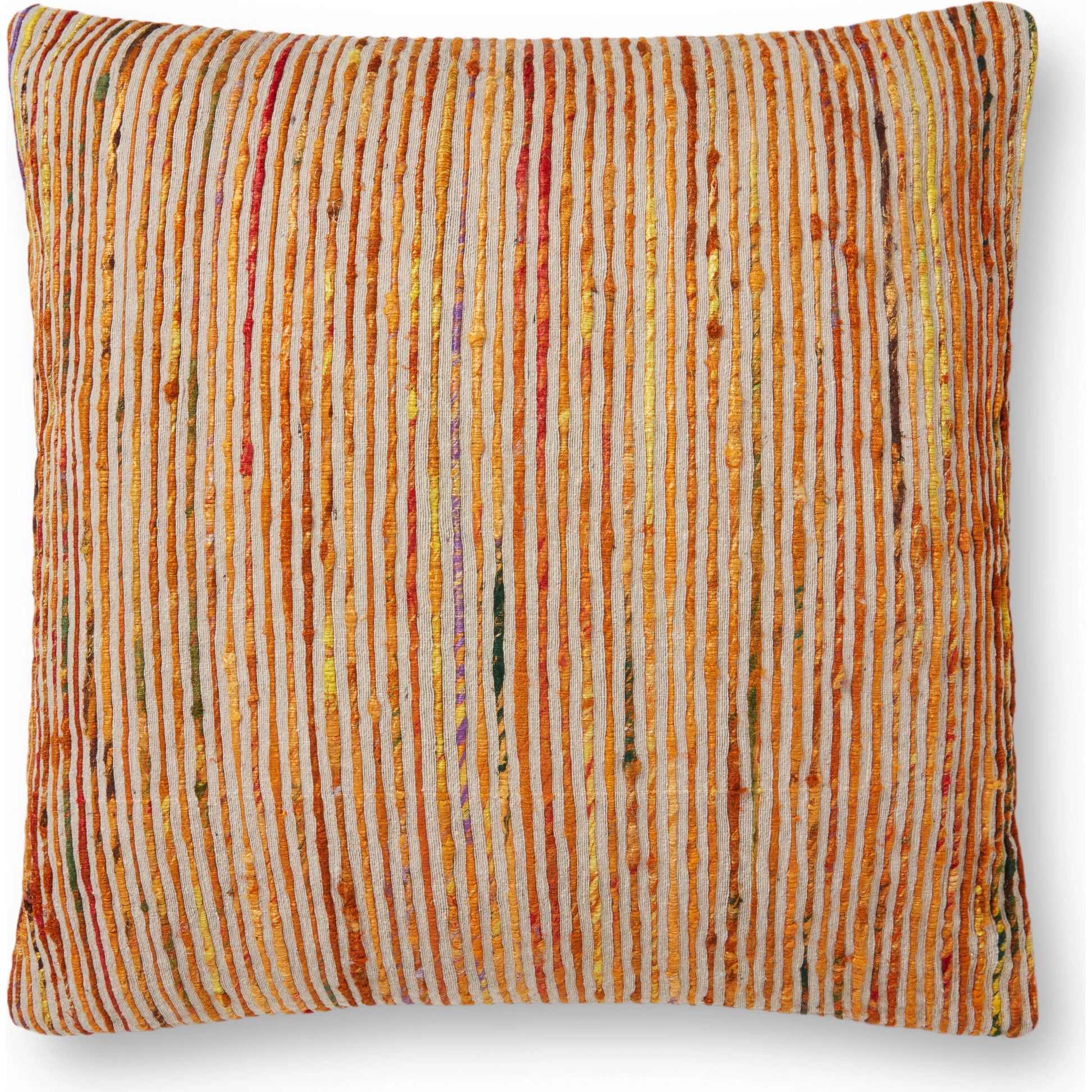 P0242 Pillow by Loloi. Made from 60% cotton, 40% silk in a traditional style.