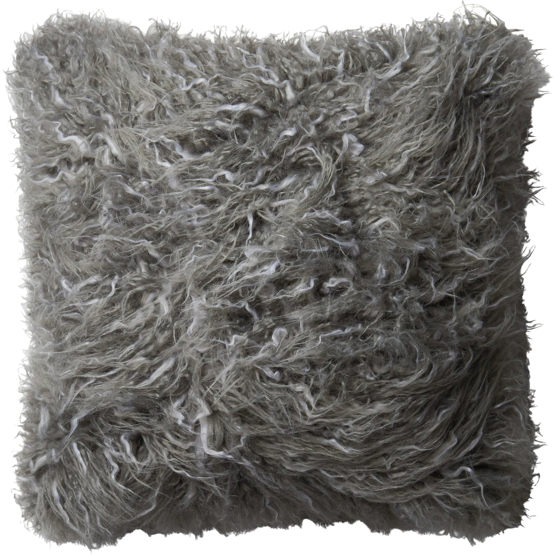 Casper Pillow by Loloi in gray. Made from acrylic, polyester in a modern style.