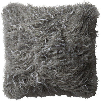 Casper Pillow by Loloi in gray. Made from acrylic, polyester in a modern style.