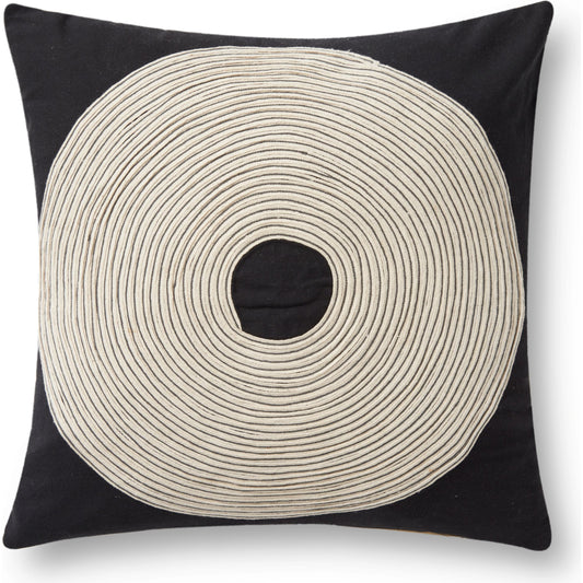 PLL0035 by Loloi in black, natural. Made from cotton, polyester in a modern style.