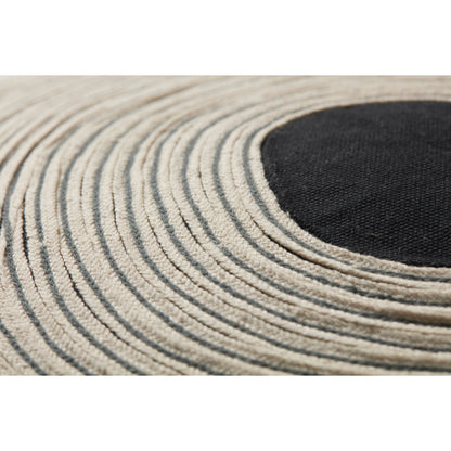 PLL0035 by Loloi in black, natural. Made from cotton, polyester in a modern style.