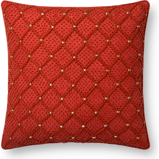 P0675 Pillow by Loloi. Made from linen, cotton in a transitional style.