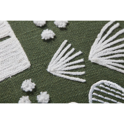 PLL0031 by Loloi in forest. Made from cotton, acrylic, rayon in a cottage & farmhouse style.
