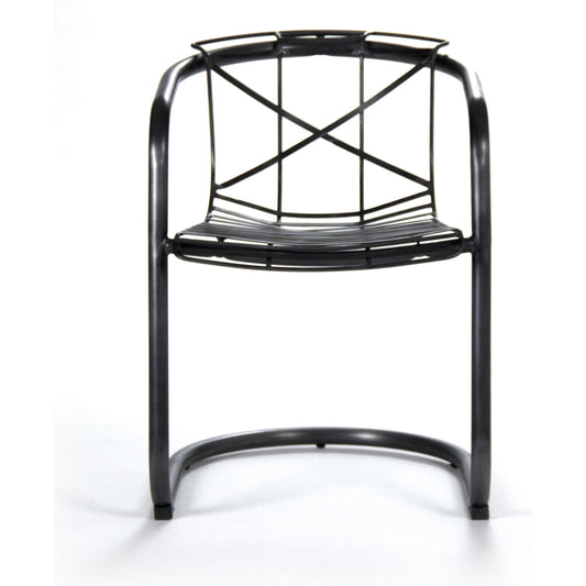 Finn Dining Chair by Zentique in iron. Made from iron in a modern style.