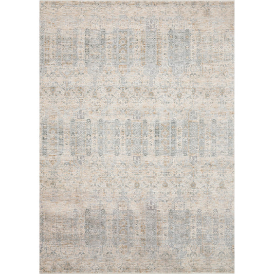 Pandora PAN-02 Rug by Loloi in ivory, mist. Made from 100% polyest