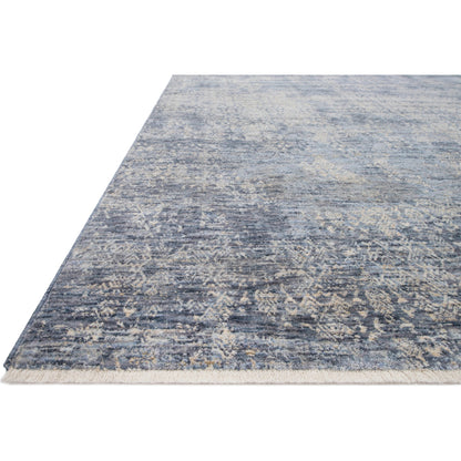 Pandora PAN-03 Rug by Loloi in dark blue. Made from 100% polyester in a