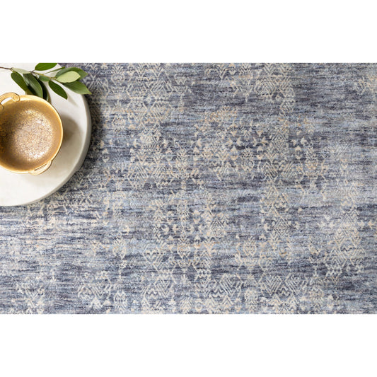 Pandora PAN-03 Rug by Loloi in dark blue. Made from 100% polyester in