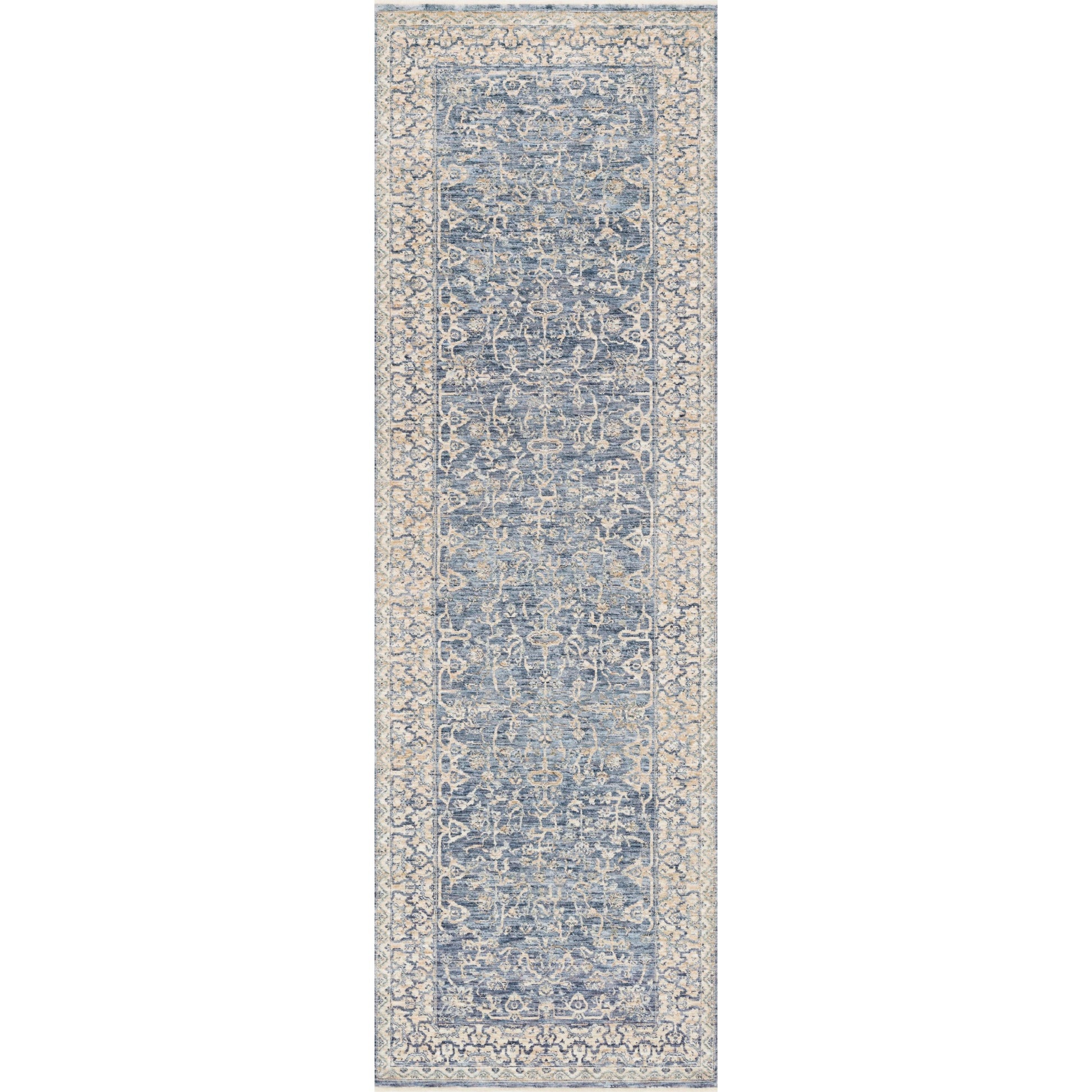 Pandora PAN-04 Rug by Loloi in dark blue, ivory. Made from 100%