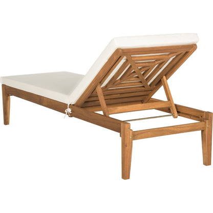 Sweetwater Sunlounger by HedgeApple Essentials. Made from acacia in a modern style.