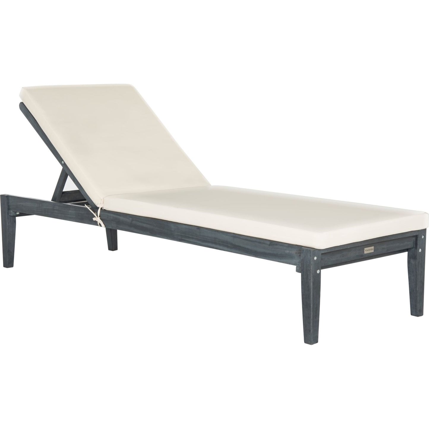 002 O-SAFAVIEH-PAT6730B | Primary Silo | Sweetwater Sunlounger by HedgeApple Essentials. Made from acacia in a modern style.