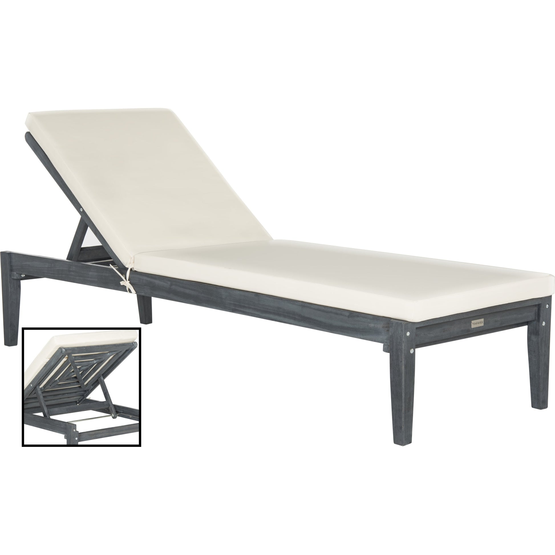 Sweetwater Sunlounger by HedgeApple Essentials. Made from acacia in a modern style.