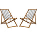 Benton Sling Chair by HedgeApple Essentials. Made from eucalyptus wood, polyester in a coastal style.