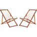 Benton Sling Chair by HedgeApple Essentials. Made from eucalyptus wood, polyester in a coastal style.