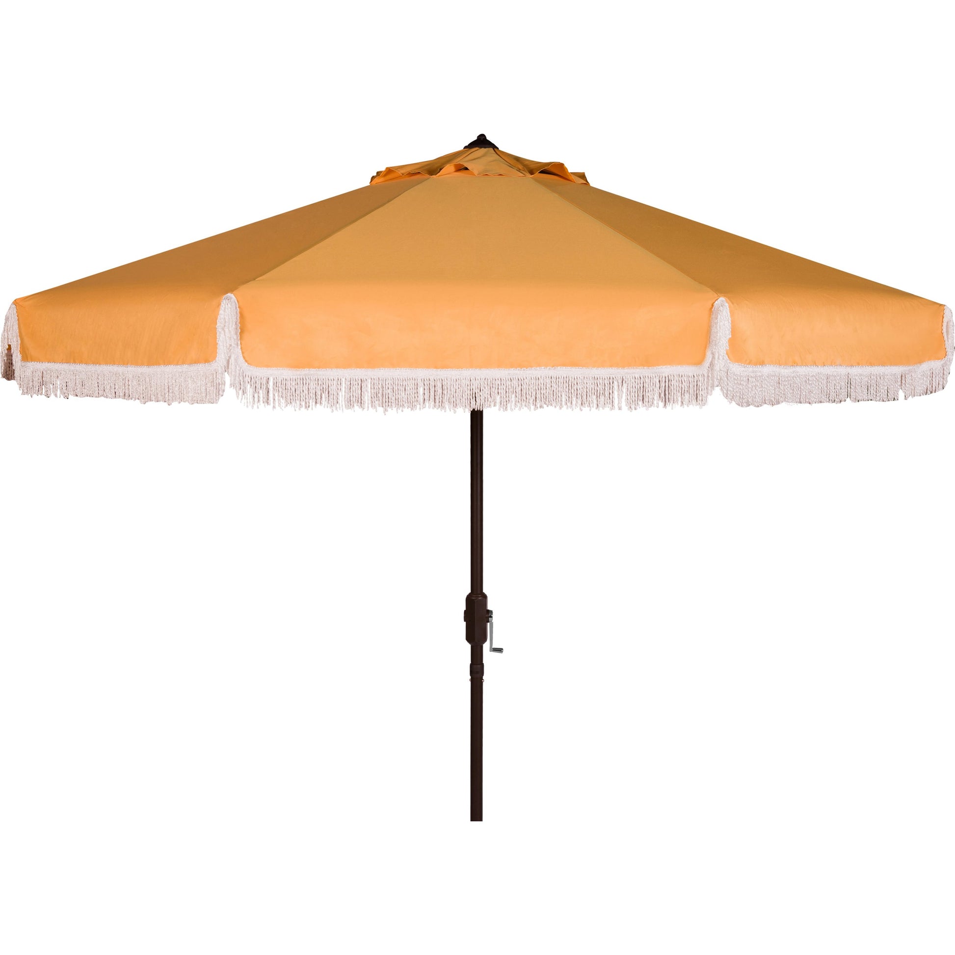 Hutchinson Fringe Crank Umbrella by HedgeApple Essentials. Made from unique in a coastal style.