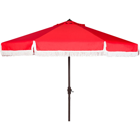 Hutchinson Fringe Crank Umbrella by HedgeApple Essentials. Made from unique in a coastal style.