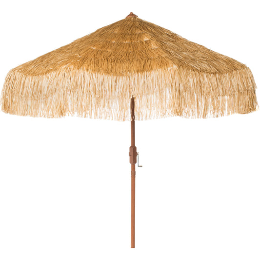 001 SR-766182 | Additional Silo | Shasta Crank Umbrella by HedgeApple Essentials in brown. Made from unique in a coastal style.