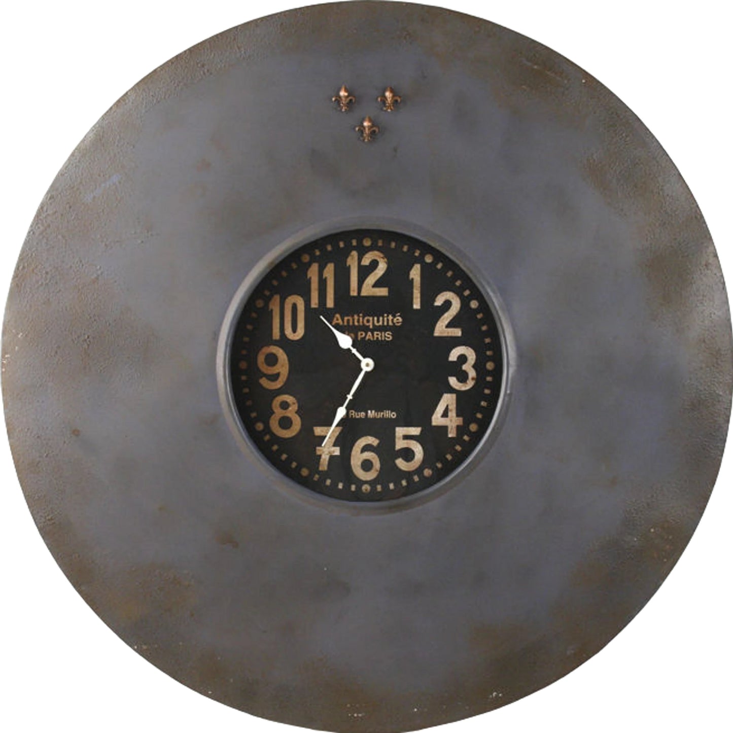 001 S-338009 | Primary Silo | Paris Wall Clock with Magnets by Zentique in iron. Made from iron in a modern style.