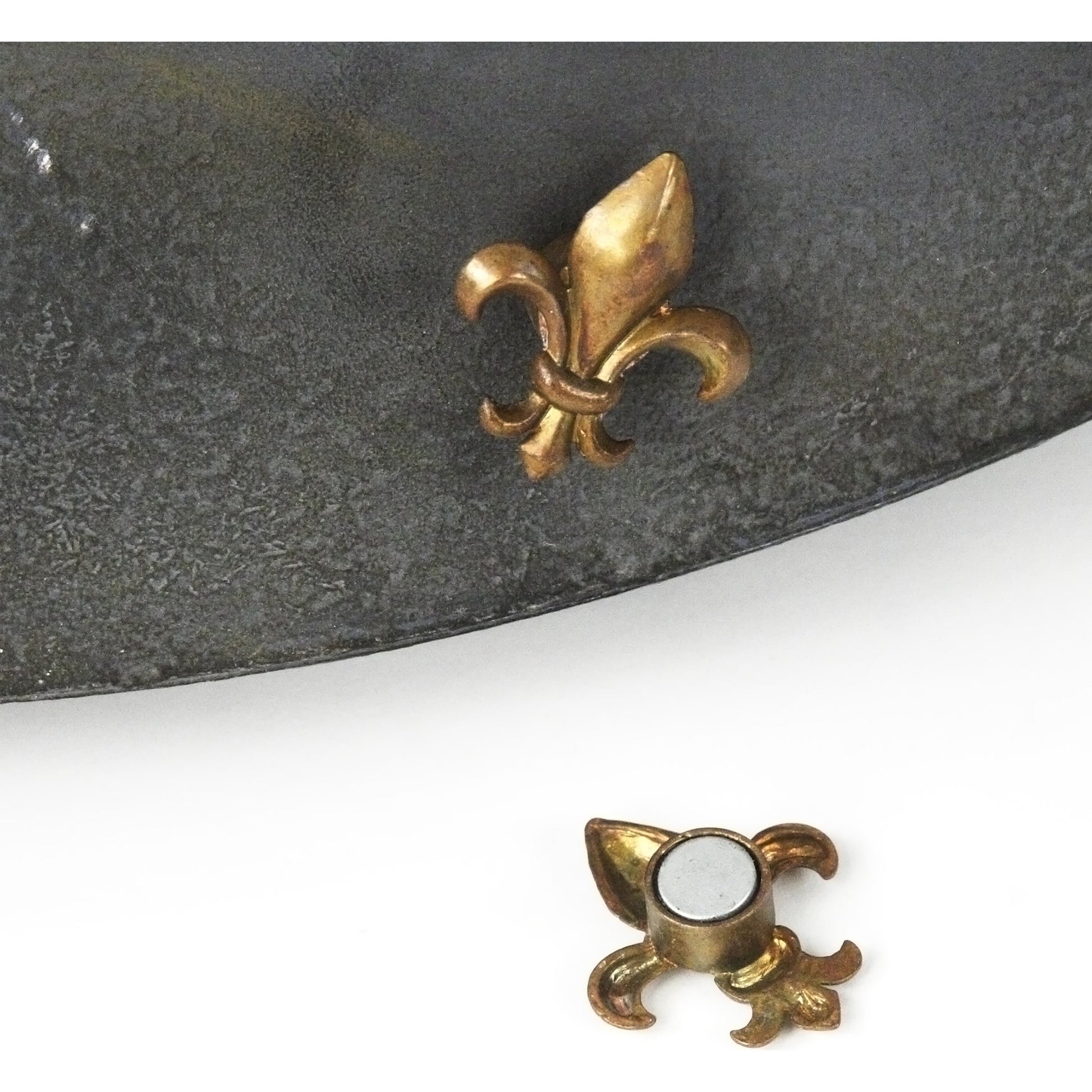 Paris Wall Clock with Magnets by Zentique in iron. Made from iron in a modern style.