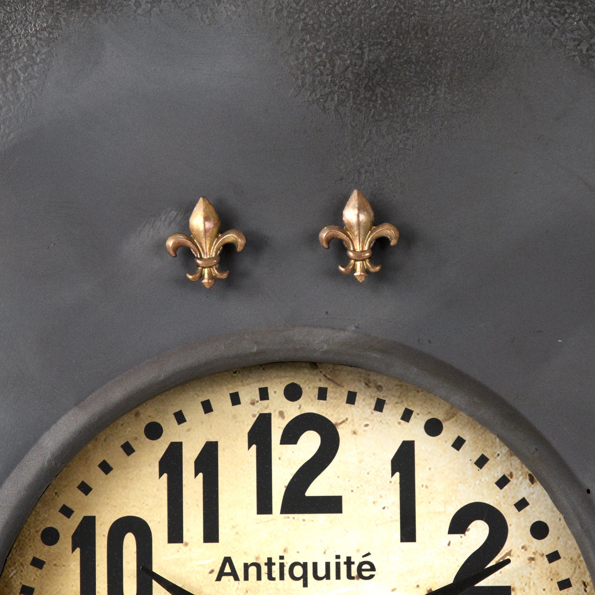 Paris Wall Clock with Magnets by Zentique in iron. Made from iron in a modern style.