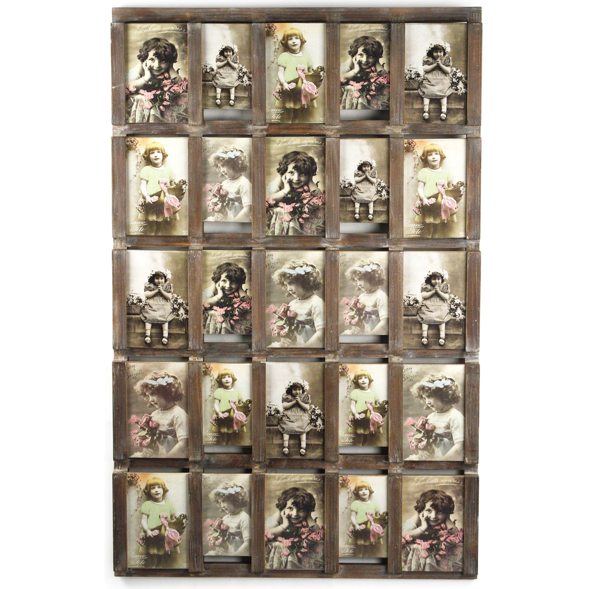 Wooden Photo Frame by Zentique in mdf. Made from mdf in a cottage & farmhouse style.