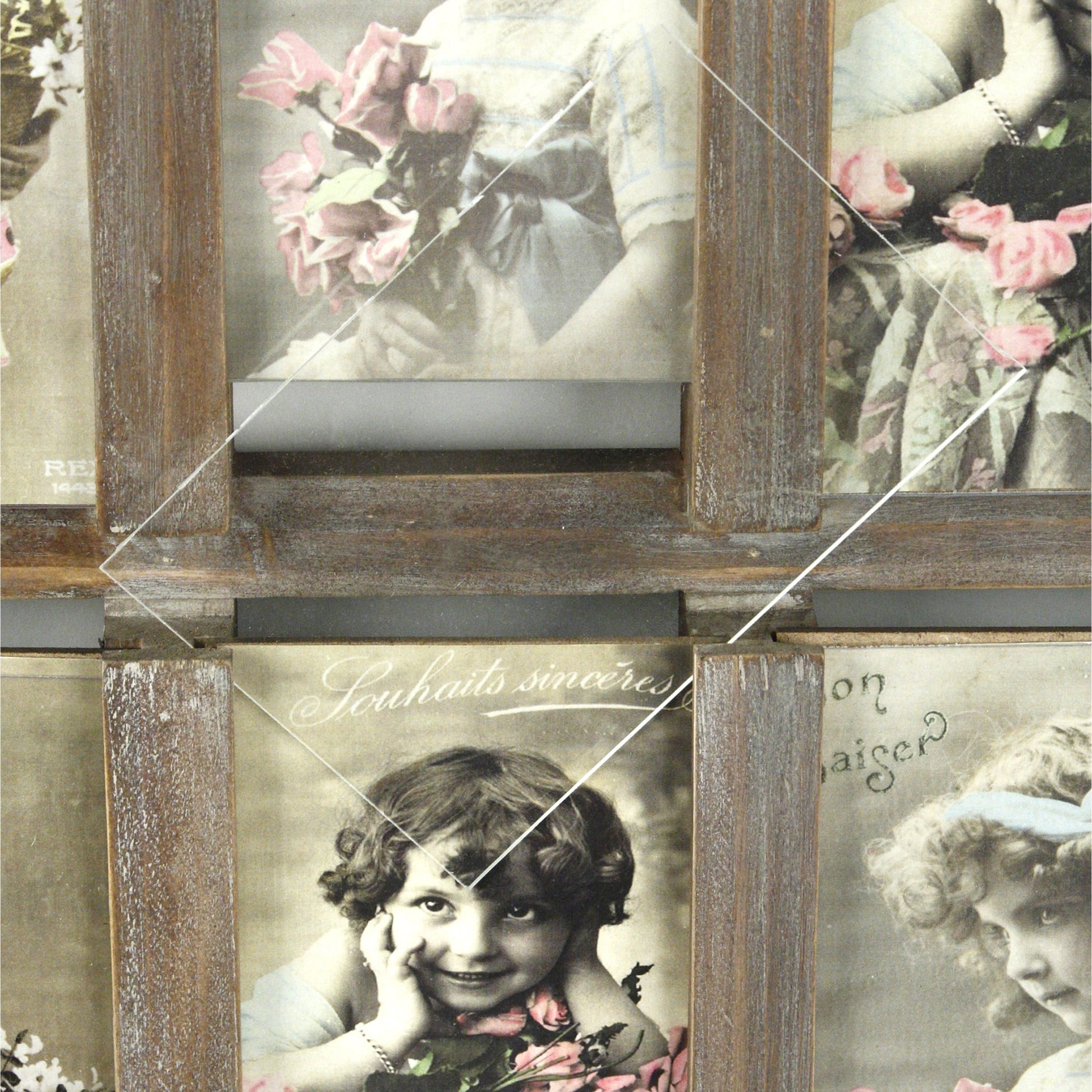 Wooden Photo Frame by Zentique in mdf. Made from mdf in a cottage & farmhouse style.