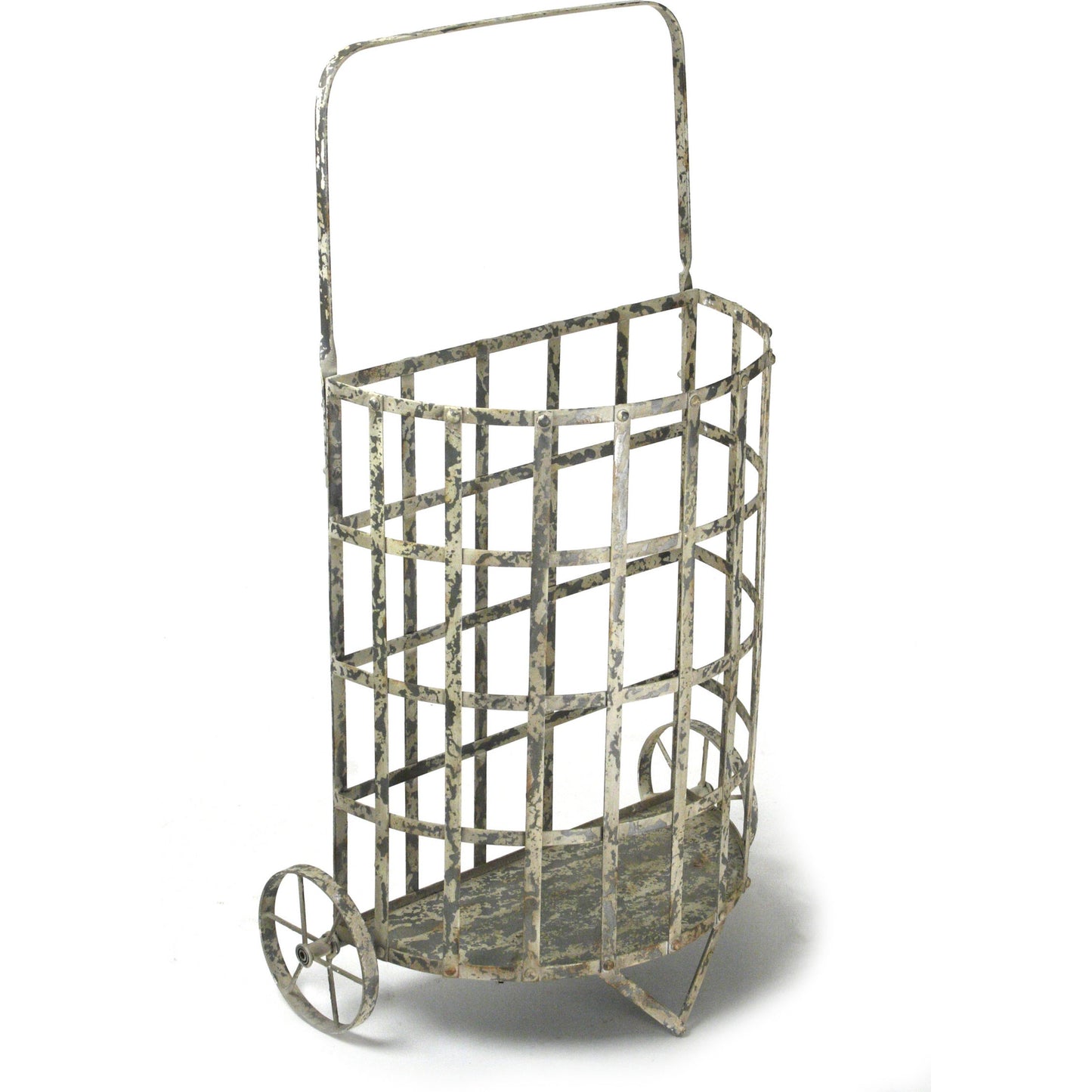 002 S-337384 | Additional Silo | Iron Cart by Zentique in rustic zinc and iron. Made from iron in a cottage & farmhouse style.