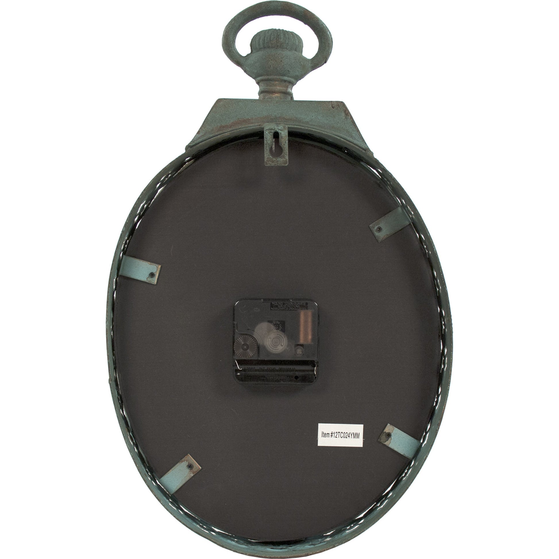 Clock by Zentique in iron. Made from iron in a traditional style.