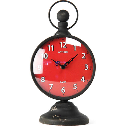 Clock by Zentique in iron. Made from iron in a traditional style.