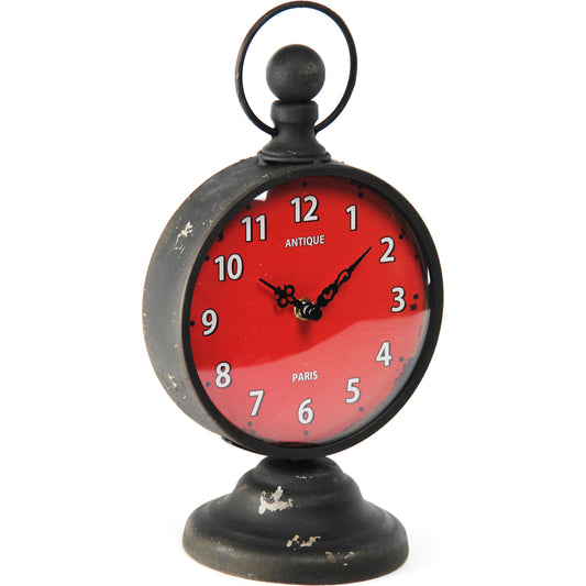 Clock by Zentique in iron. Made from iron in a traditional style.